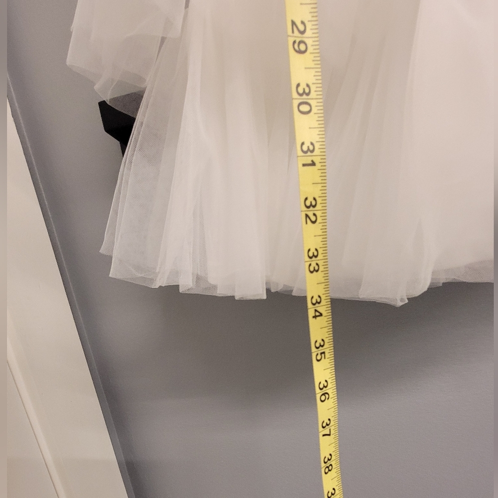 SELFIE LESLIE Froufrou Layered White Tulle Mini Dress - Picture 10 of 13